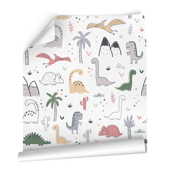 JURASSIC Papel pintado infantil