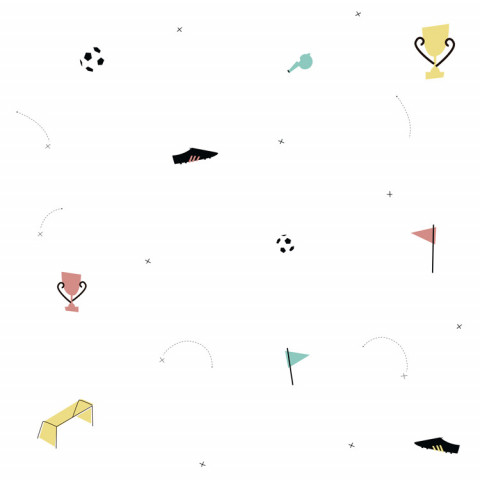 FÚTBOL Papel pintado