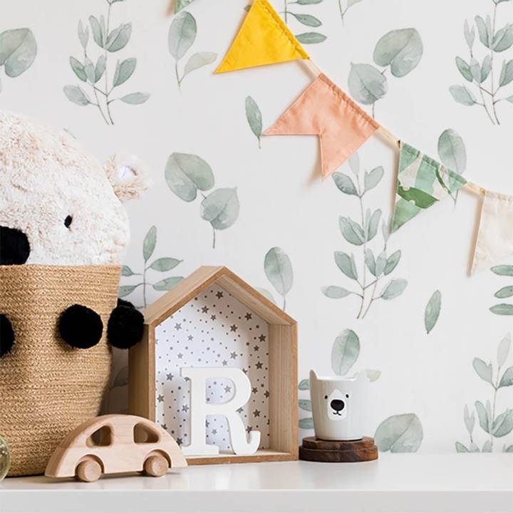 Papel pintado de pared autoadhesivo EUCALIPTO