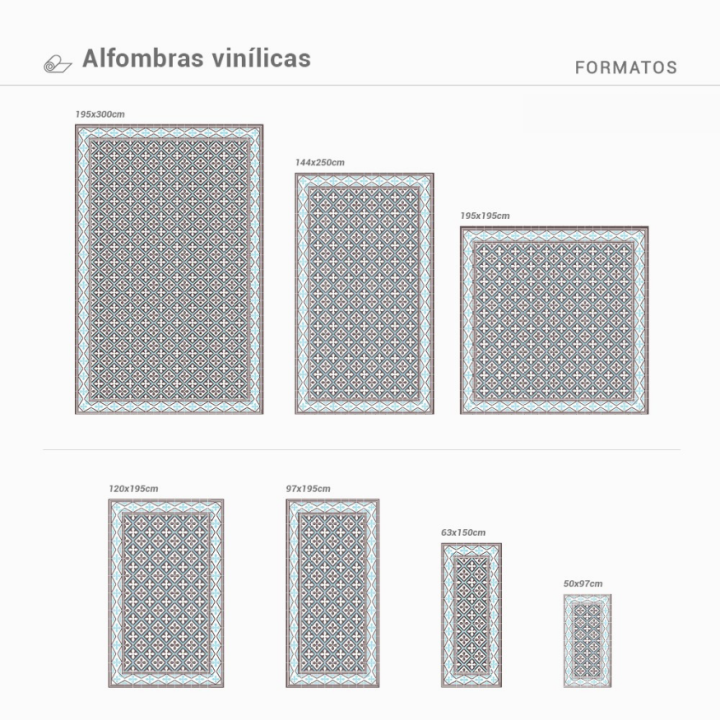 AMINA Alfombra vinílica