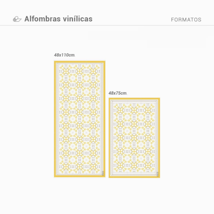 SEREMONETA MOSTAZA Alfombra vinílica