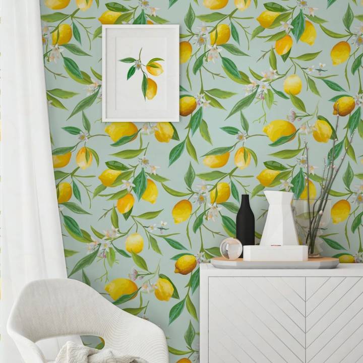 LIMONERO Papel pintado