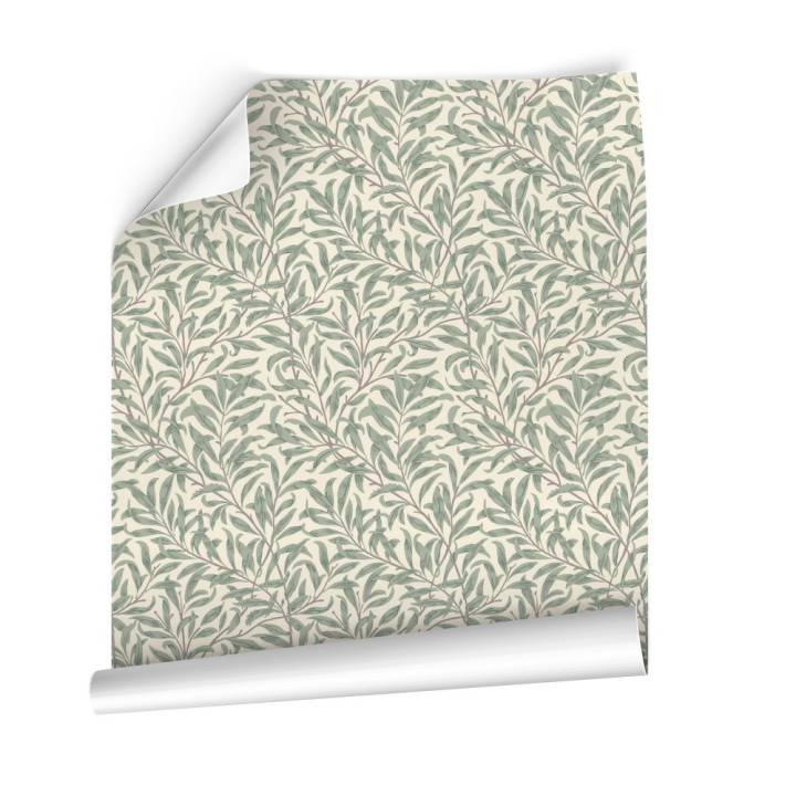 Papel pintado de pared plantas silvestres acuareladas
